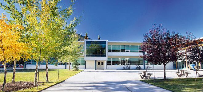 Abbildung: High School in Kanada